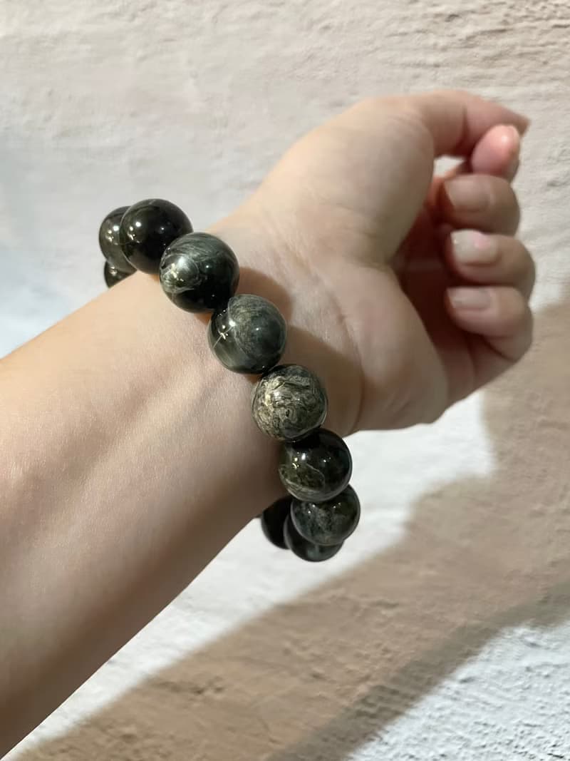 煙霧感 勇氣之石大咪數【森林絲絹系陽起石】稀缺品 /一物一拍