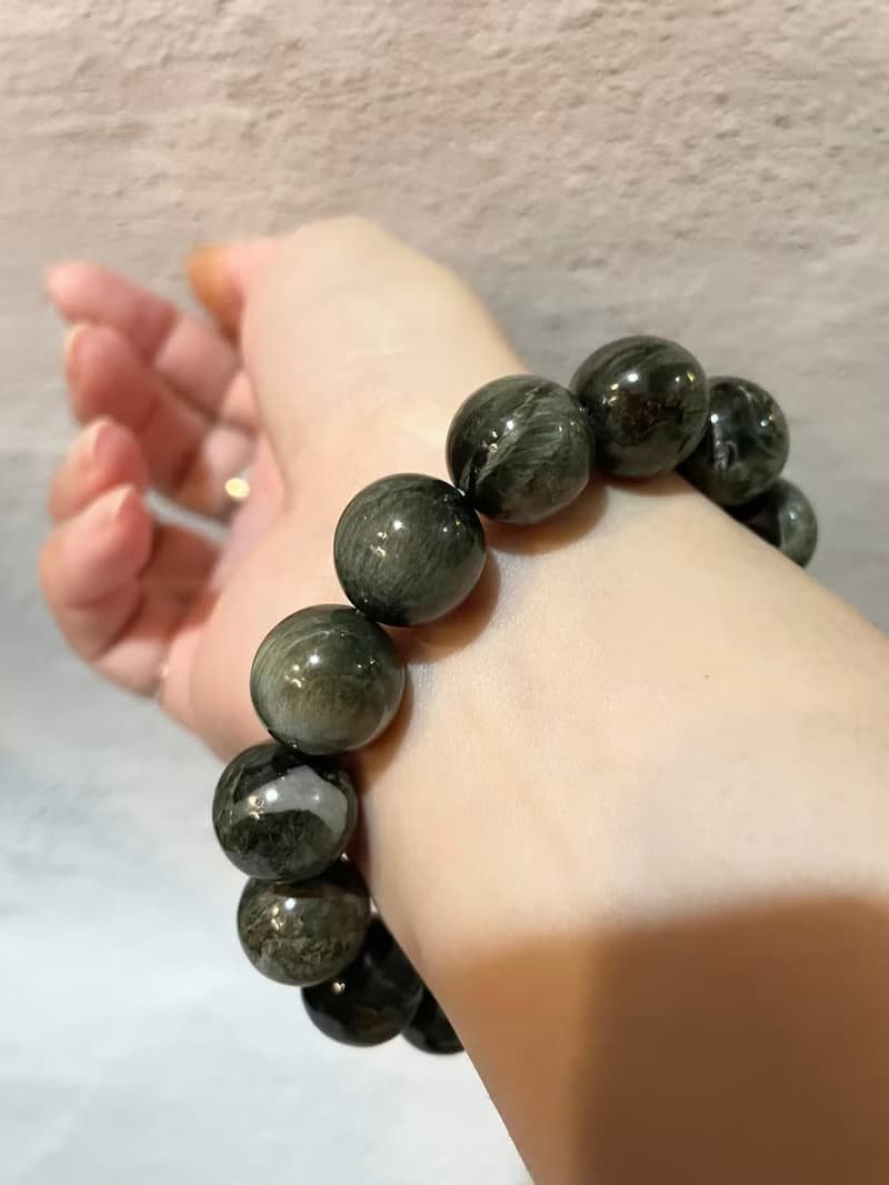 煙霧感 勇氣之石大咪數【森林絲絹系陽起石】稀缺品 /一物一拍