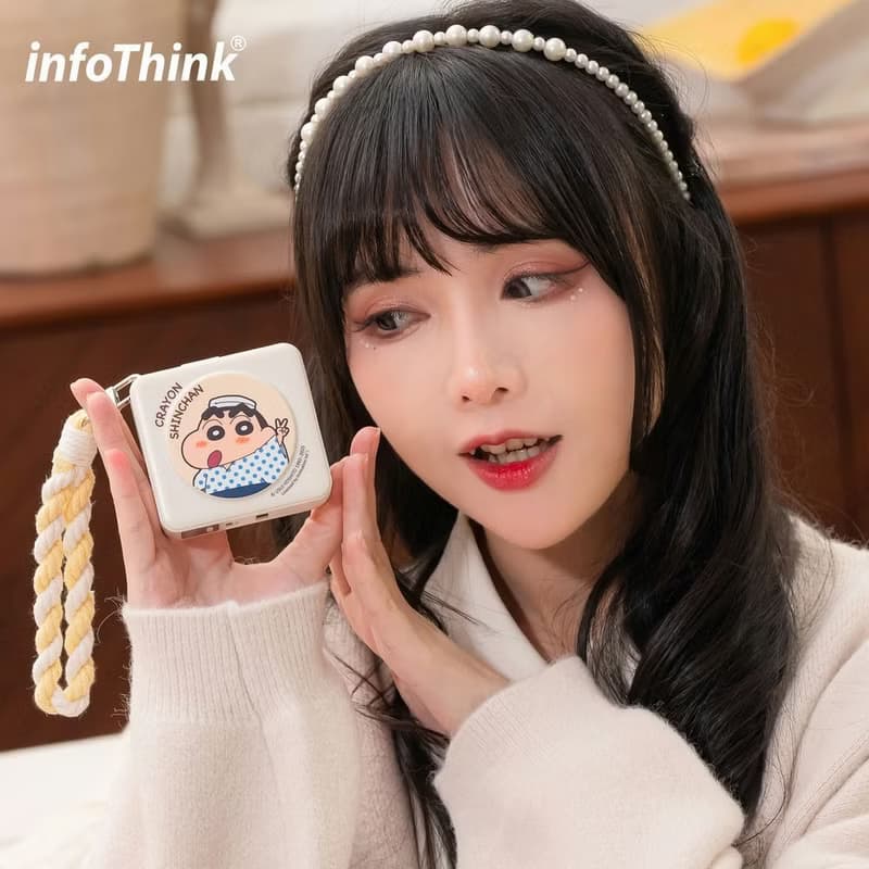 有標示wh【可充手錶電】蠟筆小新系列八合一MAX行動電源10000mAh