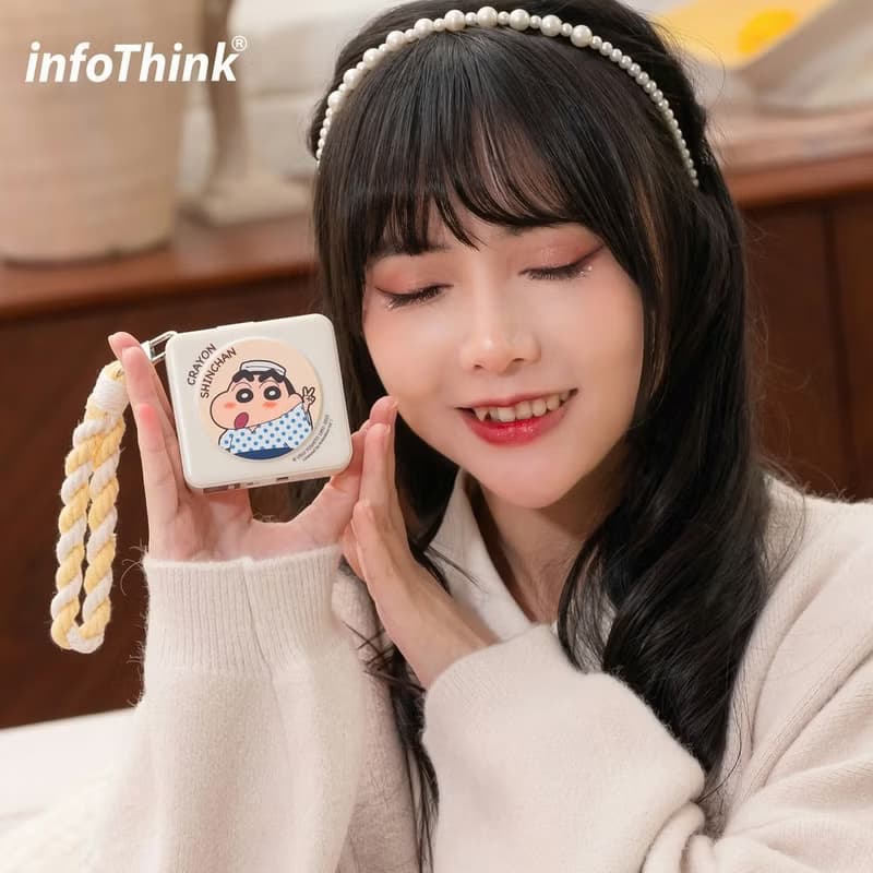 有標示wh【可充手錶電】蠟筆小新系列八合一MAX行動電源10000mAh