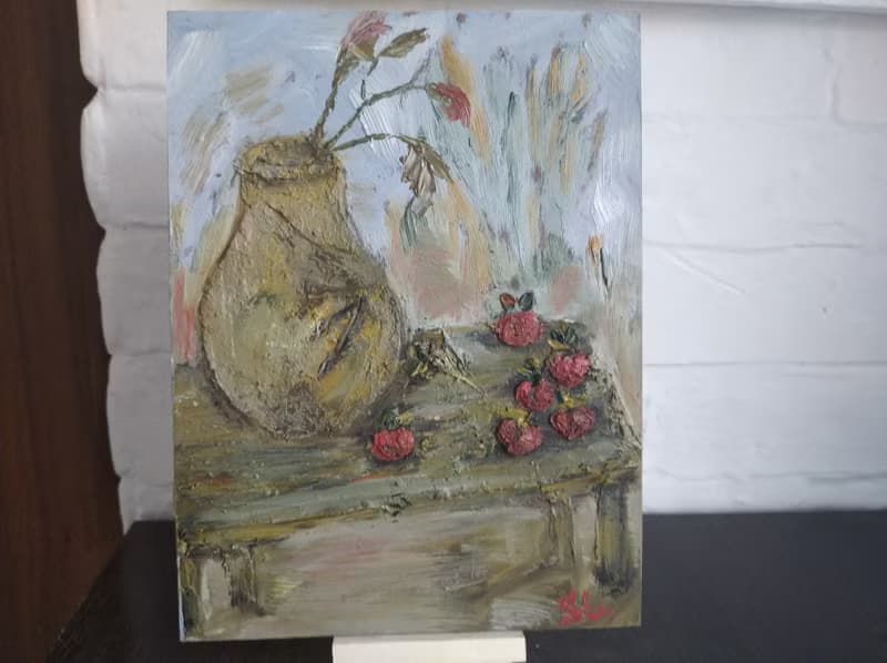 投手 油畫 秋季 蘋果 手工 原創藝術 壁畫 餐具