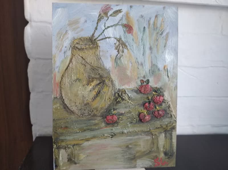 投手 油畫 秋季 蘋果 手工 原創藝術 壁畫 餐具