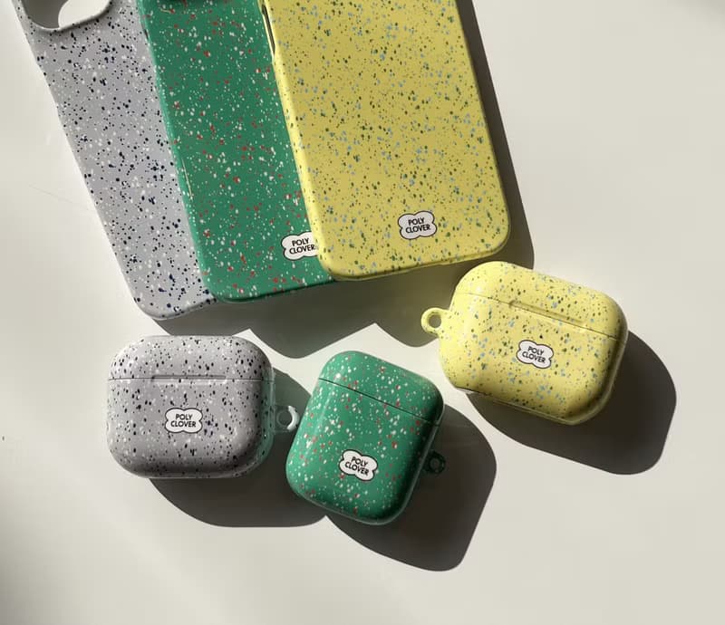 spotted hard AirPods Case (yellow)