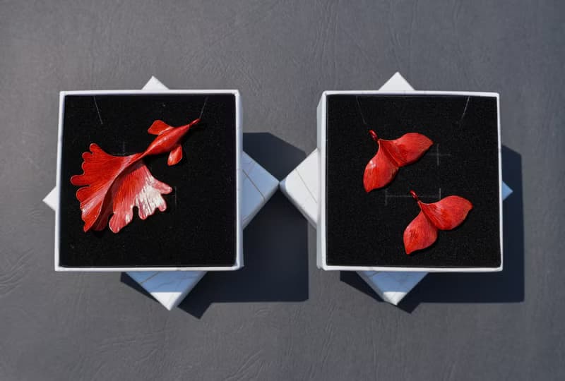 【訂製】鯨魚尾耳環|耳夾|無耳洞|項鍊|紅銅|純手工|手作禮物