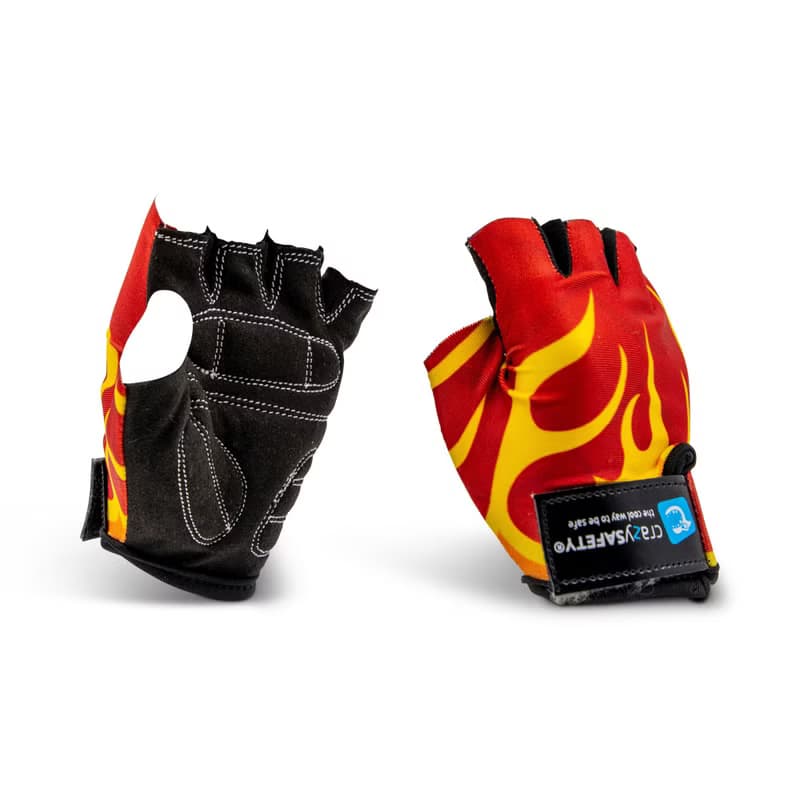 【MAF蔓侒菲】crazysafety/恐龍/手套/止滑手套/滑步車護具