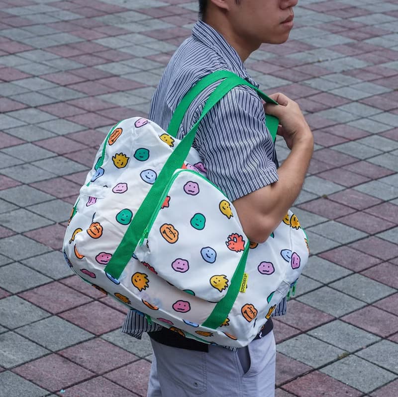 JOGUMAN-摺疊旅行袋(亂花款)