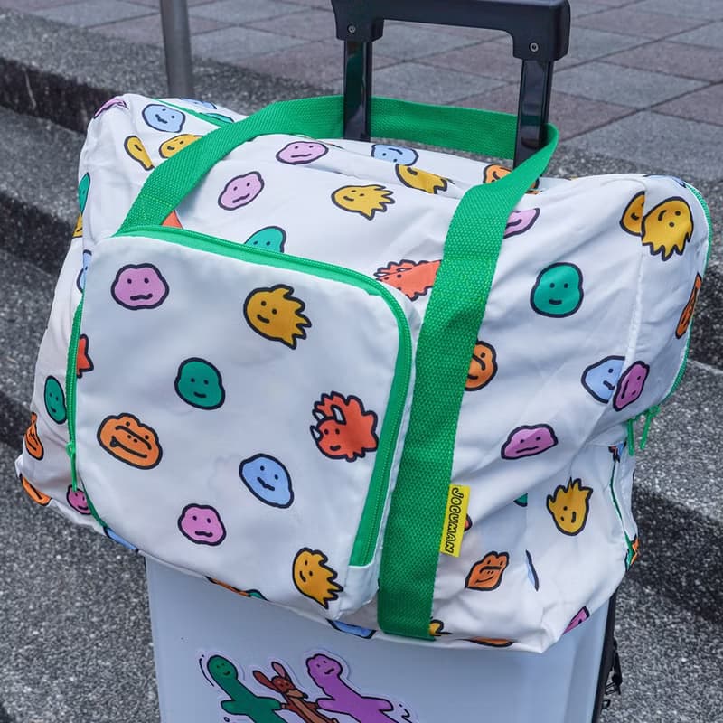 JOGUMAN-摺疊旅行袋(亂花款)