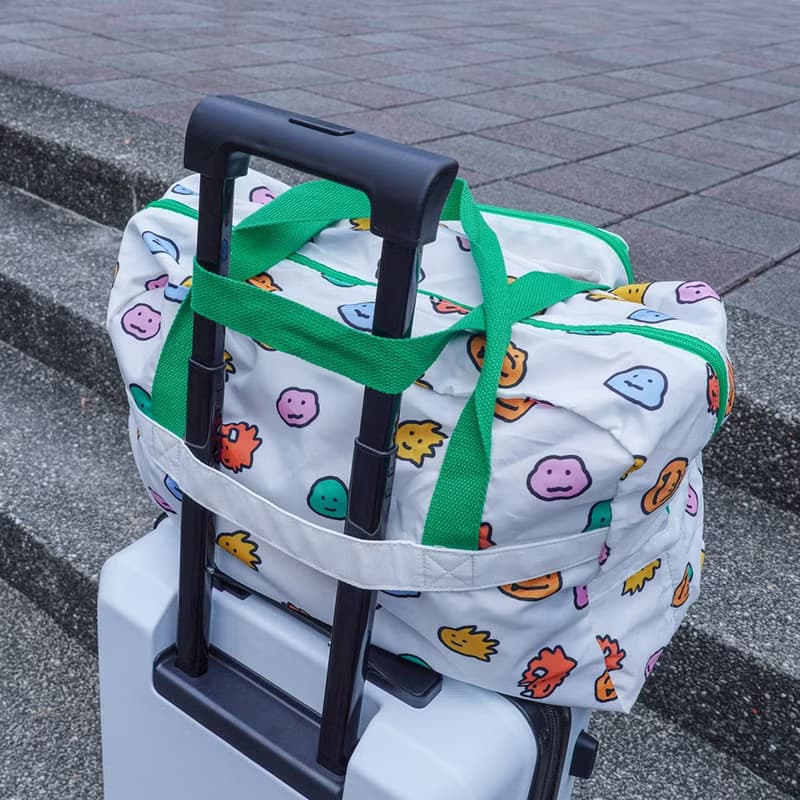 JOGUMAN-摺疊旅行袋(亂花款)