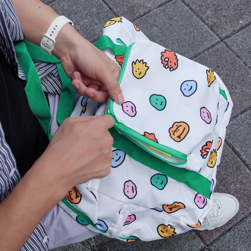 JOGUMAN-摺疊旅行袋(亂花款)