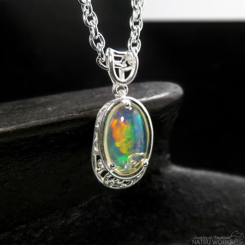 エチオピア オパール ネックレス / Ethiopia Opal Necklace