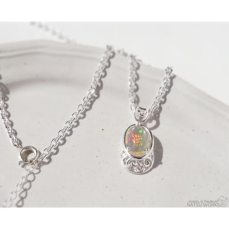 エチオピア オパール ネックレス / Ethiopia Opal Necklace