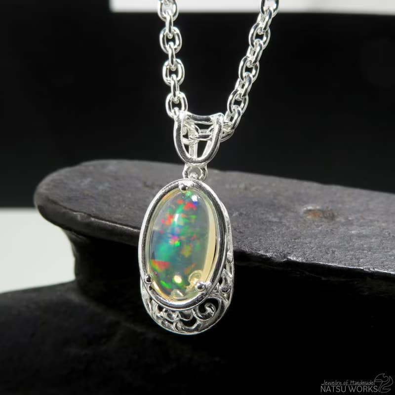 エチオピア オパール ネックレス / Ethiopia Opal Necklace