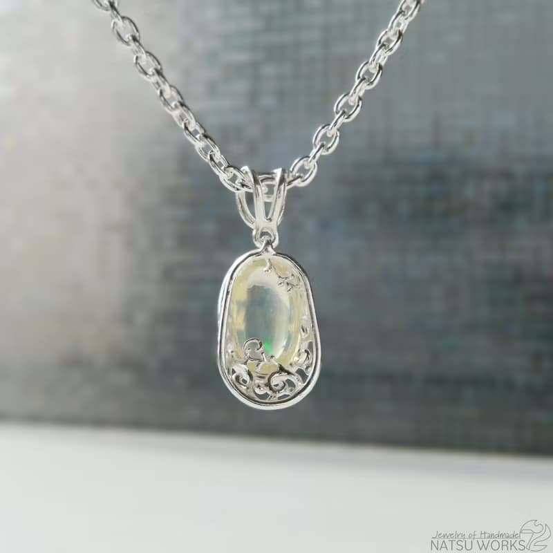 エチオピア オパール ネックレス / Ethiopia Opal Necklace