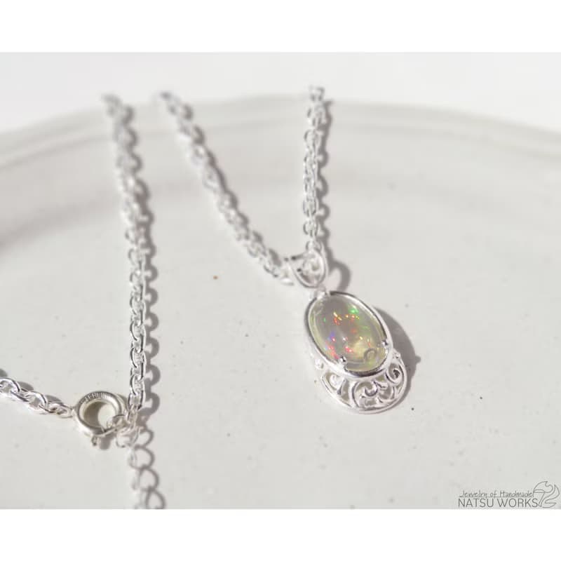 エチオピア オパール ネックレス / Ethiopia Opal Necklace