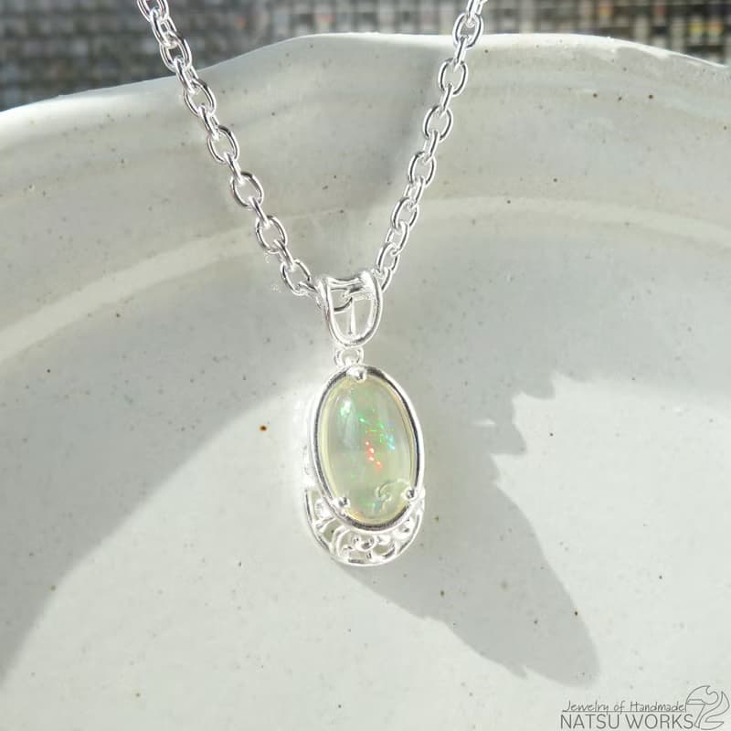 エチオピア オパール ネックレス / Ethiopia Opal Necklace