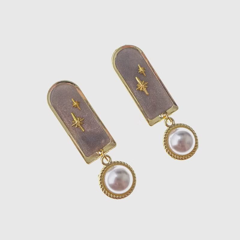 耳環 | Star River Pearl 星河珠珞