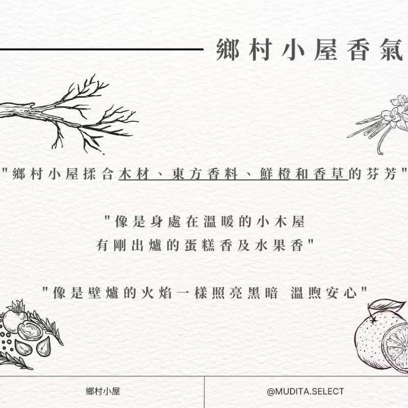 鄉村小屋 天然植萃香膏(固體香水) 【WILDERNESS LAB】