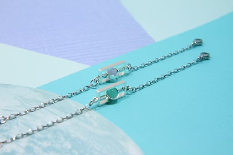 長方形小行星手鍊