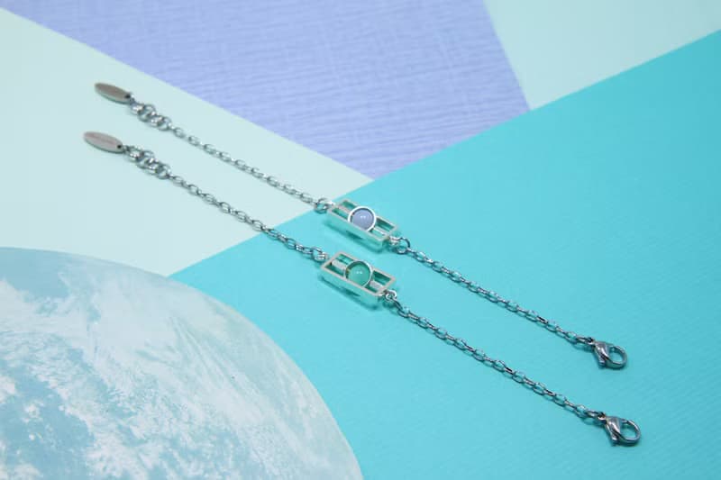 長方形小行星手鍊