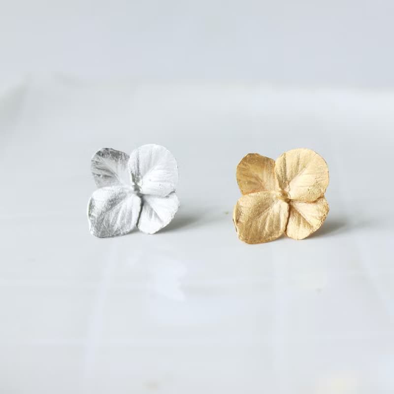 Hydrangea earrings