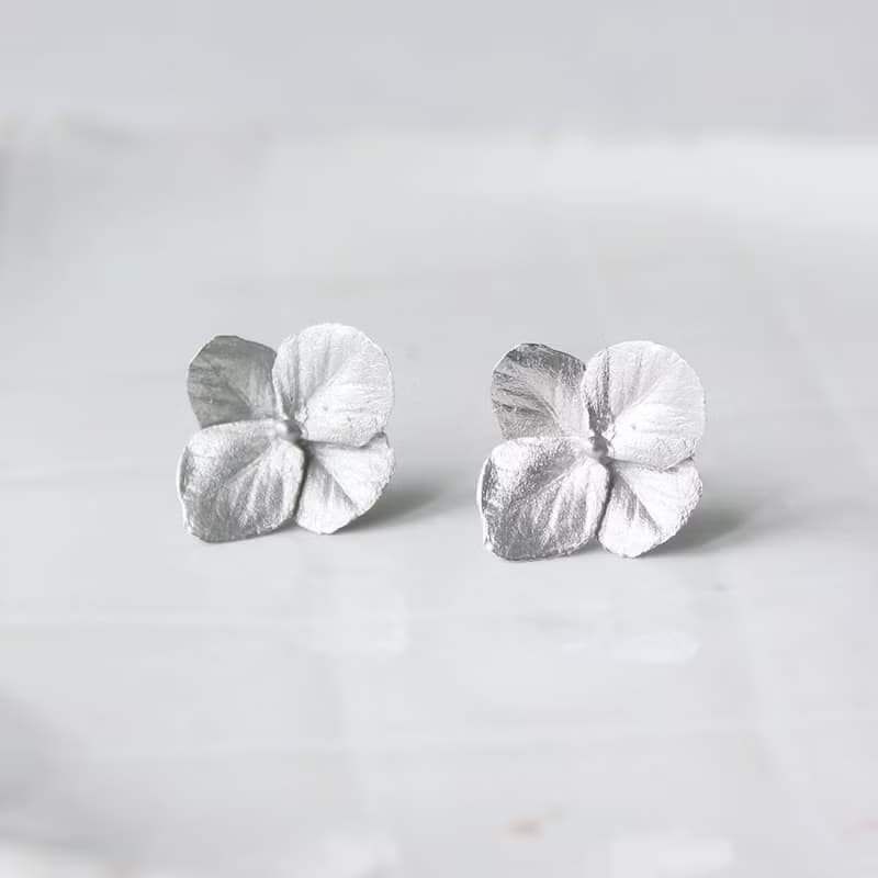 Hydrangea earrings