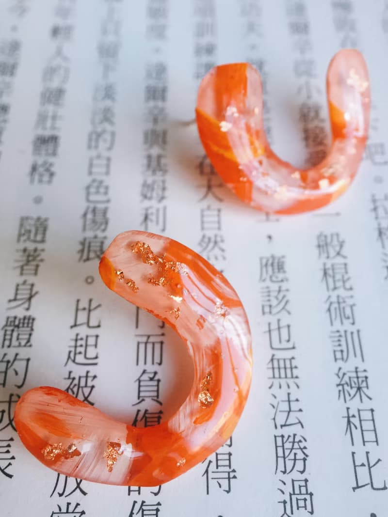 你好 色彩系列-色彩大C 耳環/耳飾
