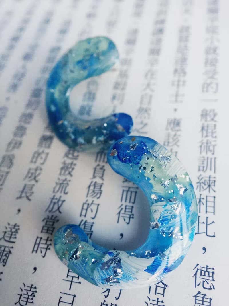 你好 色彩系列-色彩大C 耳環/耳飾