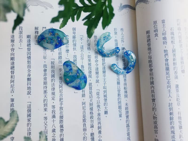 你好 色彩系列-色彩大C 耳環/耳飾
