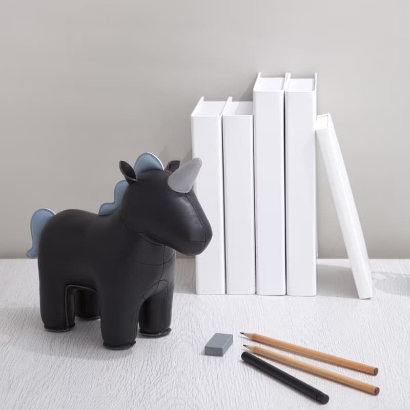【書擋】獨角獸 Unicorn 皮革擺飾 | 生日禮 謝師禮