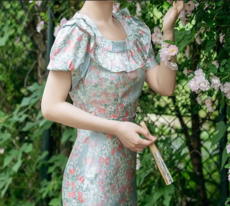 【夏薔薇 】中式復古少女/旗袍