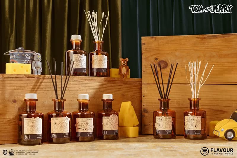 【FLAVOUR】聯名款湯姆貓與傑利鼠 寵物友善 居家 香氛擴香150ml