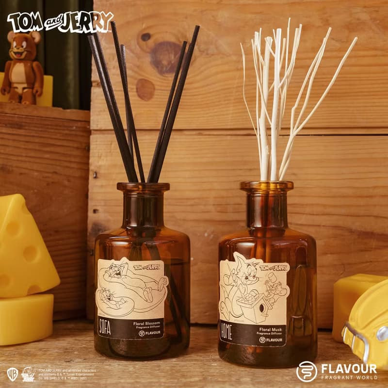 【FLAVOUR】聯名款湯姆貓與傑利鼠 寵物友善 居家 香氛擴香150ml