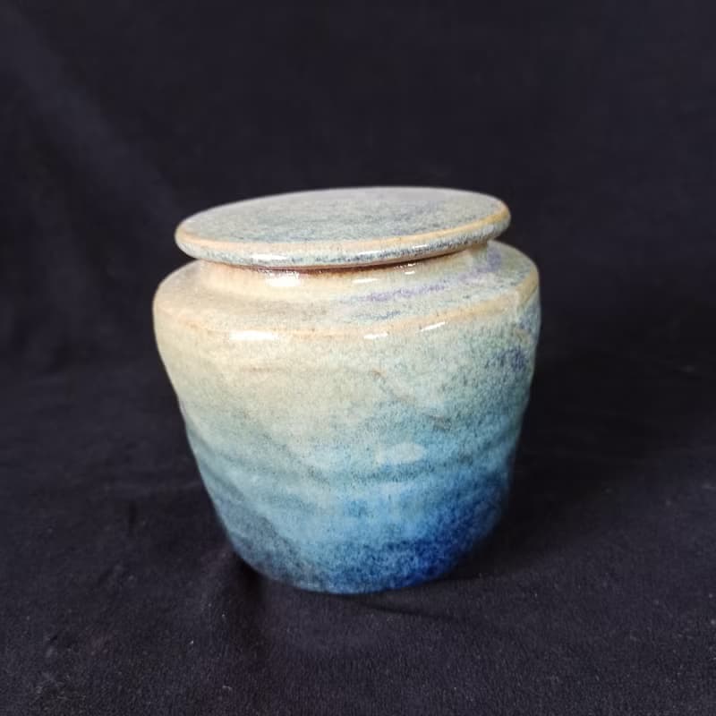 鈞釉茶倉茶葉罐置物罐陶罐