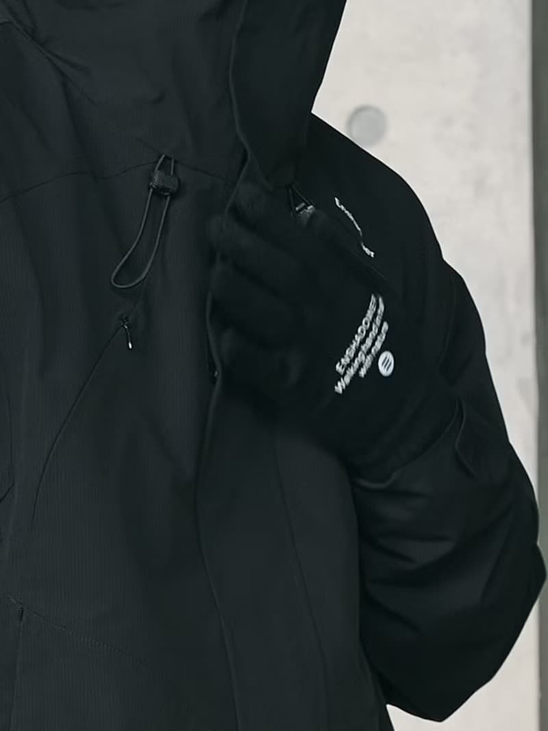 簡約LOGO字母撞色針織毛線保暖手套