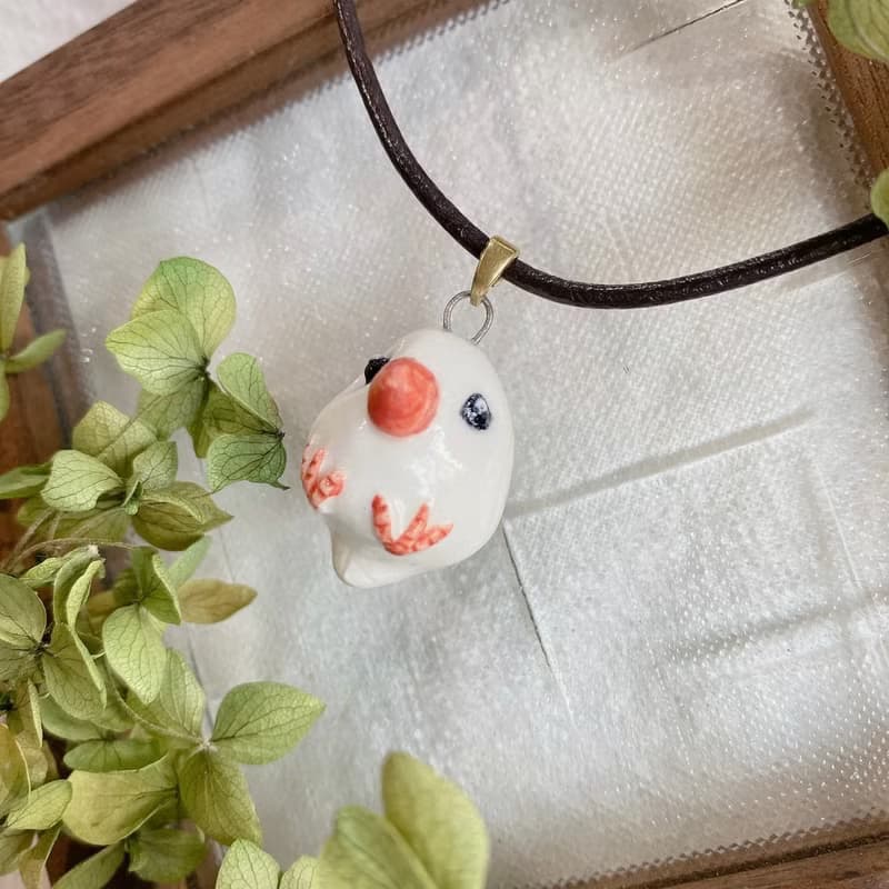 【擴香項鍊】香水精油項鍊|白文鳥|香氛禮盒