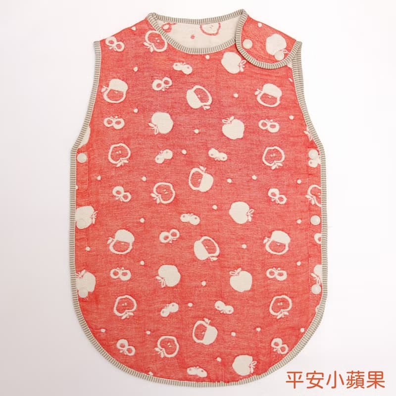 日本6重紗呼呼防踢被_幼童版_42X64cm兒童版_防踢背心(台灣製造)