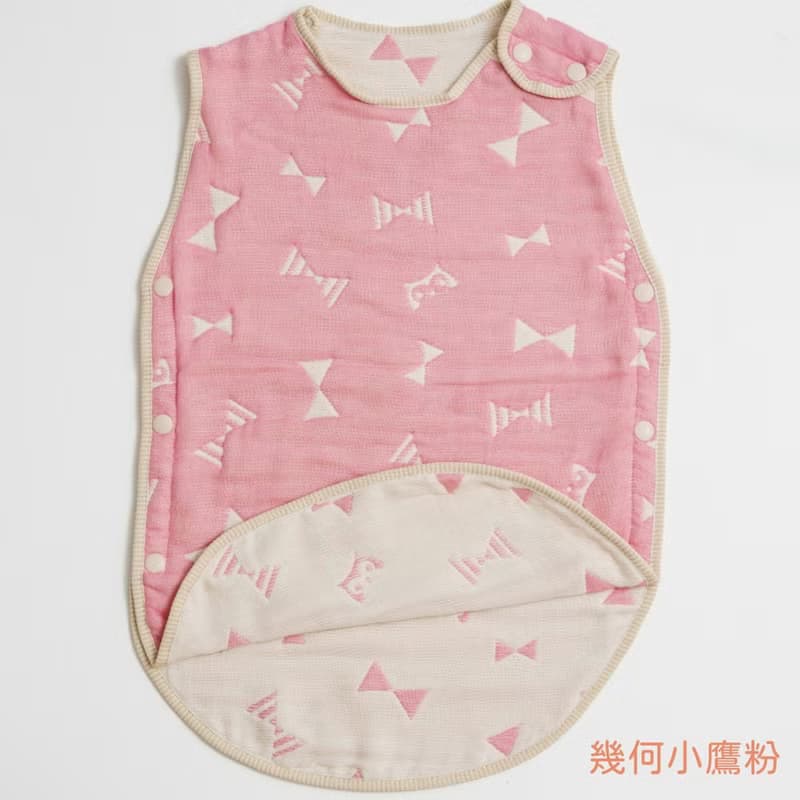 日本6重紗呼呼防踢被_幼童版_42X64cm兒童版_防踢背心(台灣製造)