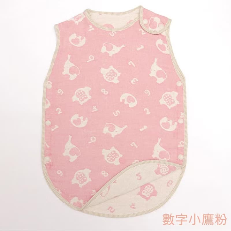 日本6重紗呼呼防踢被_幼童版_42X64cm兒童版_防踢背心(台灣製造)