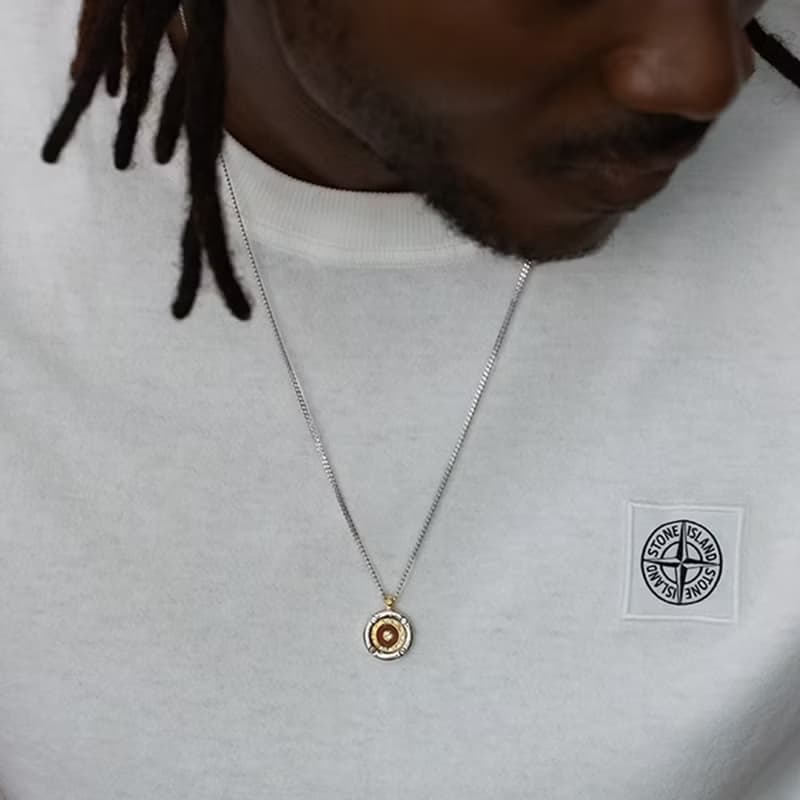 TIME COGWHEEL COIN NECKLACE