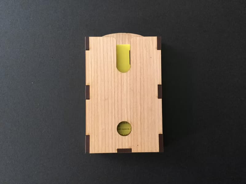情人節禮物/木紋名片夾-交換禮物 聖誕禮物 文具.父親節禮物