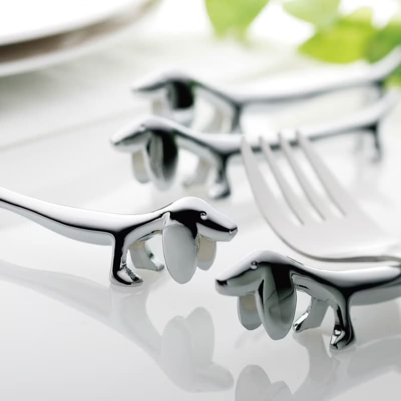 日本【SALUS 佐藤金屬】臘腸狗餐具架