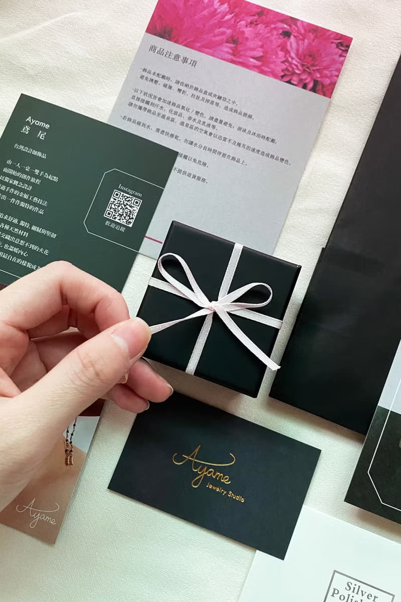 方圓耳飾 - 黃銅耳環