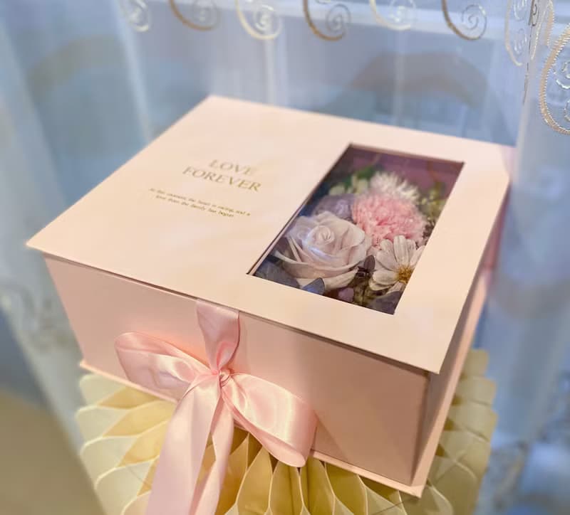 母親節永生花禮盒  有錢花 金沙巧克力 永生玫瑰  情人節 生日禮