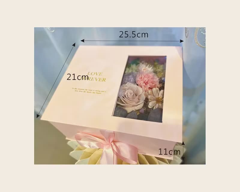 母親節永生花禮盒  有錢花 金沙巧克力 永生玫瑰  情人節 生日禮