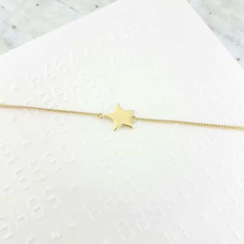 DoriAN 知性經典星星925純銀手鍊 附純銀保證卡 精美禮物包裝