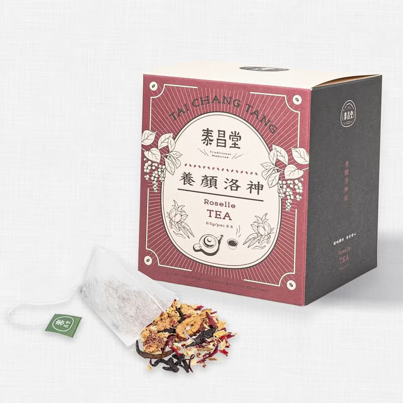 泰昌堂 | 養顏洛神茶 | 洛神花搭配五味子,以紅養紅注入活力