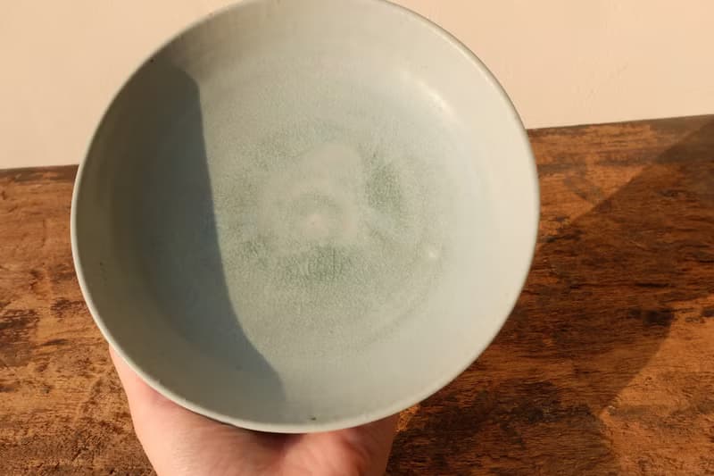 湖水藍深盤