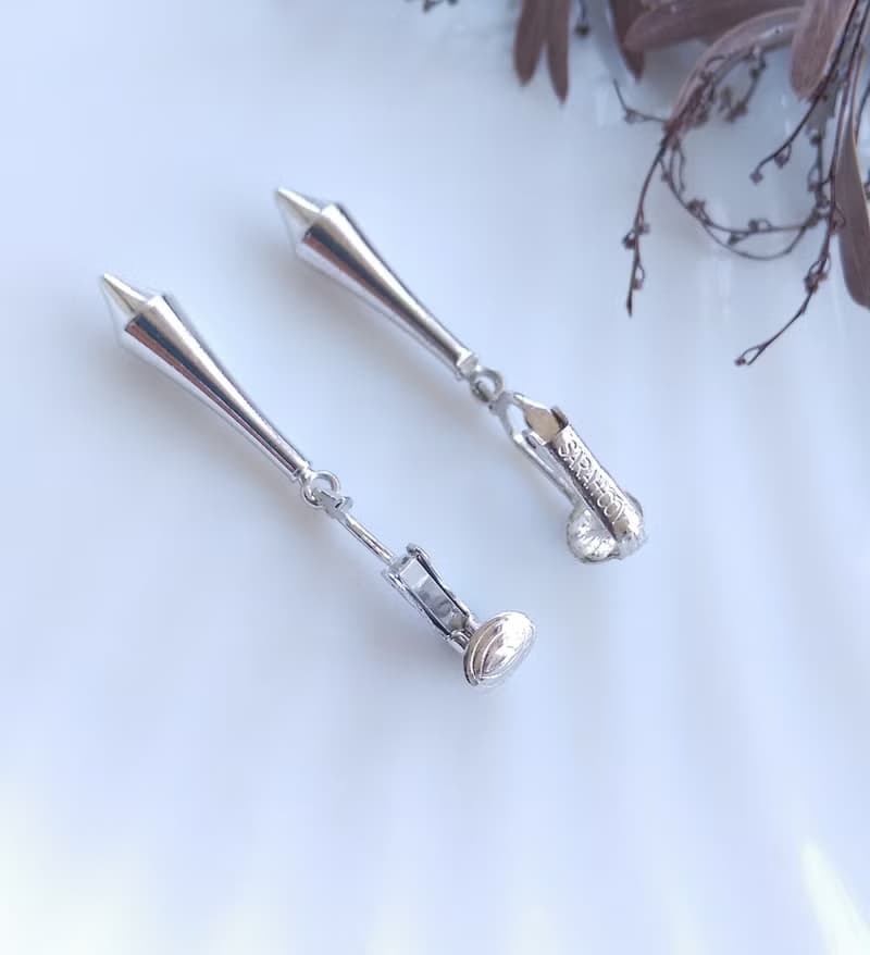 Vintage Jewelry SARAH COV Sophisticated 夾式耳環