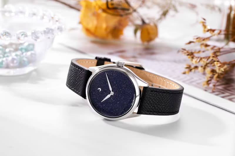 【MOONART】原創手錶 天際系列-星河 藍晶石藝術手錶