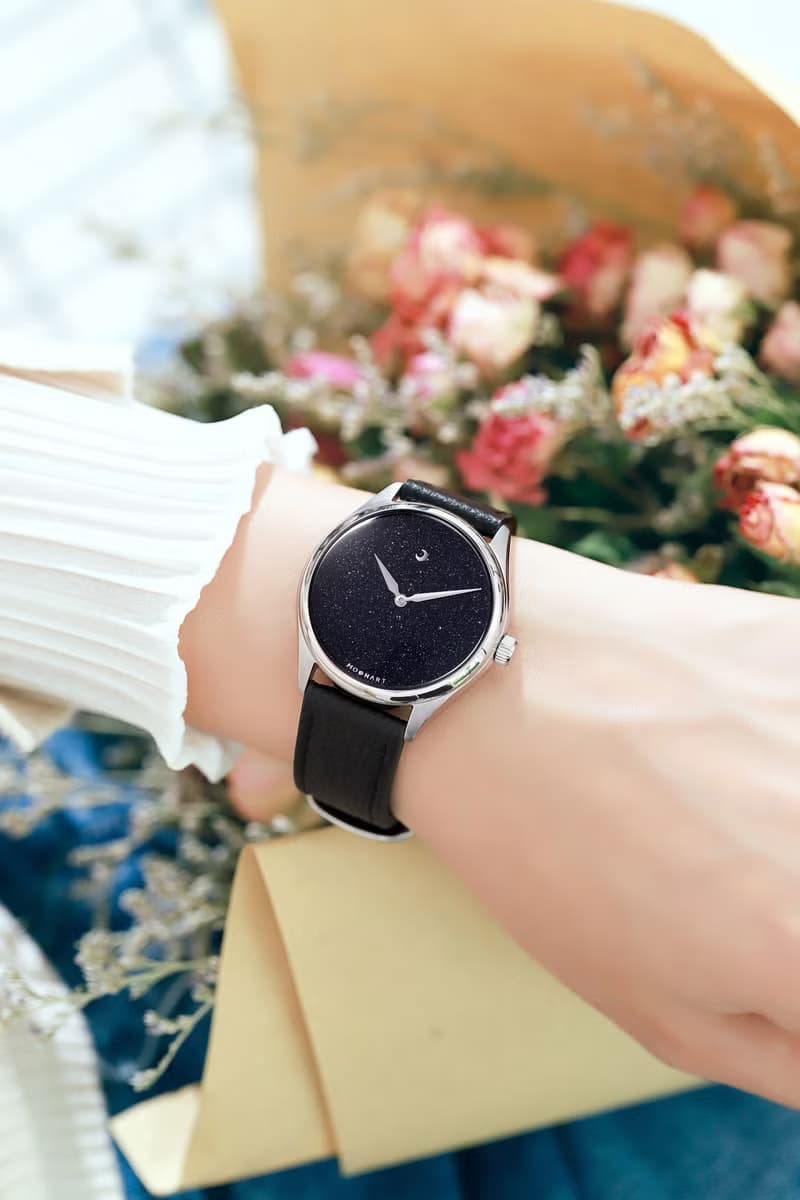 【MOONART】原創手錶 天際系列-星河 藍晶石藝術手錶